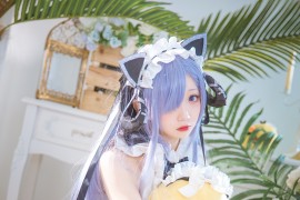 碧蓝航线奥古斯特白发小魔女@小野寺地瓜 