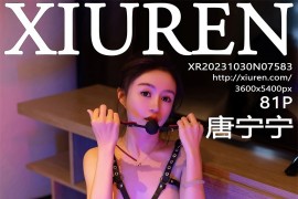 [秀人网] 2023.10.30 No.7583 唐宁宁黑色SM[77P/736MB]