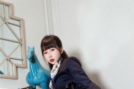 [秀人网] 2023.08.08 No.7198 波巧酱 蓝色职业套装[89P/876MB]