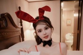 [秀人网] 2024.01.23 NO.8003 Yuki鱼儿 红色兔子装[56P/536MB]