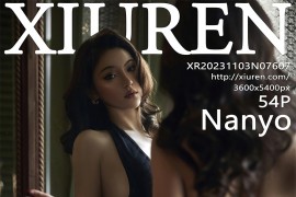 [秀人网] 2023.11.03 No.7607 Nanyo 黑色露背连夜短裙[55P/485MB]