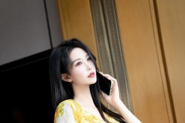 [秀人网] 2024.01.18 NO.7981 利世 黄色图案连夜长裙[100P/982MB]