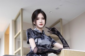 [秀人网] 2023.07.17 No.7089 程程程- 黑色薄纱旗袍服[86P/644MB]