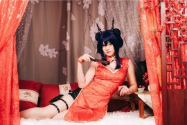 许枳 陈的红色旗袍 [26P-283MB]