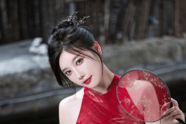 秀人网] 2024.08.09 NO.8996 杨晨晨Yome 红色旗袍[82P/726MB]