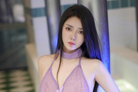 [秀人网] 2024.03.19 NO.8252 菲儿beauty 紫色吊带连衣短裙[62P/507MB]