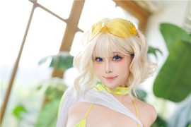 蜜汁猫裘 柠檬眼镜[15P-178M]