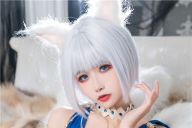 Momoko葵葵&瓜希酱 碧蓝航线赤城&加贺 礼服 [46P-441MB]