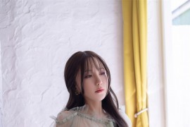 [秀人网] 2023.11.03 No.7614 鱼子酱Fish淡绿色薄纱长裙[81P/746MB]