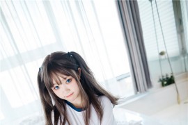 神沢永莉 半双马尾体操服大腿袜 [68P-211MB]