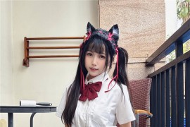 不呆猫 温泉双马尾JK[22P1V-712MB]