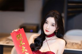 [秀人网]2024.02.18 NO.8103 杨晨晨Yome 红色露肩连衣短裙[86P/685MB]