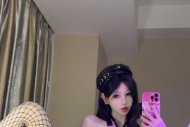 【微密】无欲无求的推土君-V型连体丁字+黑色网格袜[12P6V-396MB]