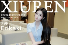 [秀人网] 2024.08.09 NO.8999 Erikaki 白色T恤[80P/733MB]