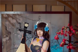 麻花酱 比睿旗袍+泳装 [61P-446MB]