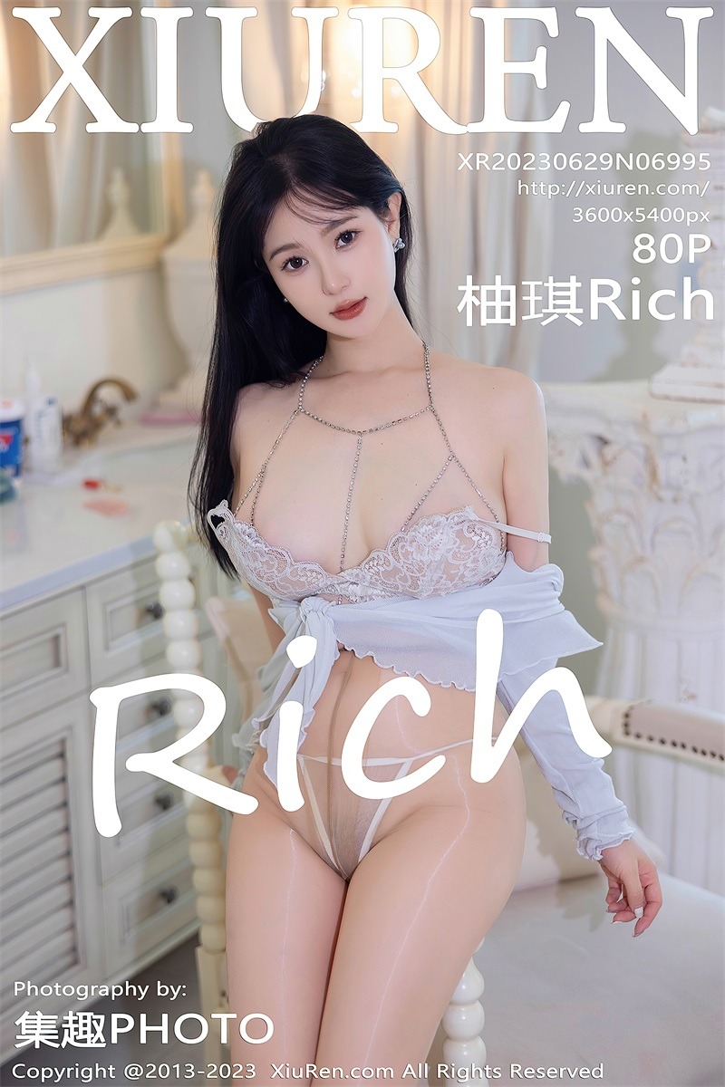 [XIUREN绣人网] 2023.06.29 No.6995 柚琪Rich 淡蓝色上衣[81P/715MB] 第1张