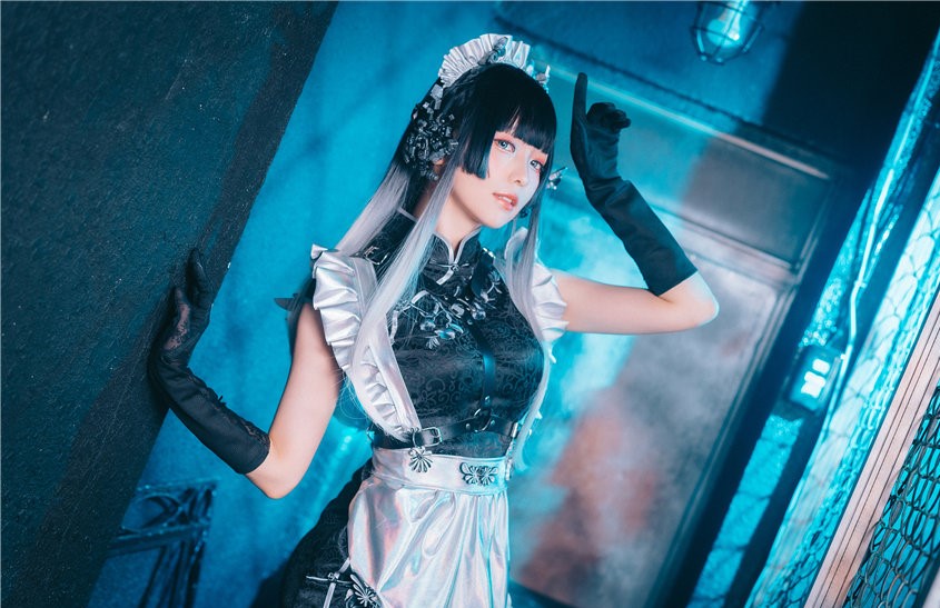 ElyEE子 赛博女仆 Melanite黑榴石 [30P-102MB] 第1张