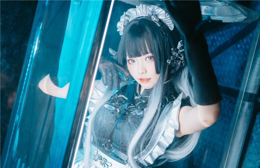 ElyEE子 赛博女仆 Melanite黑榴石 [30P-102MB] 第2张