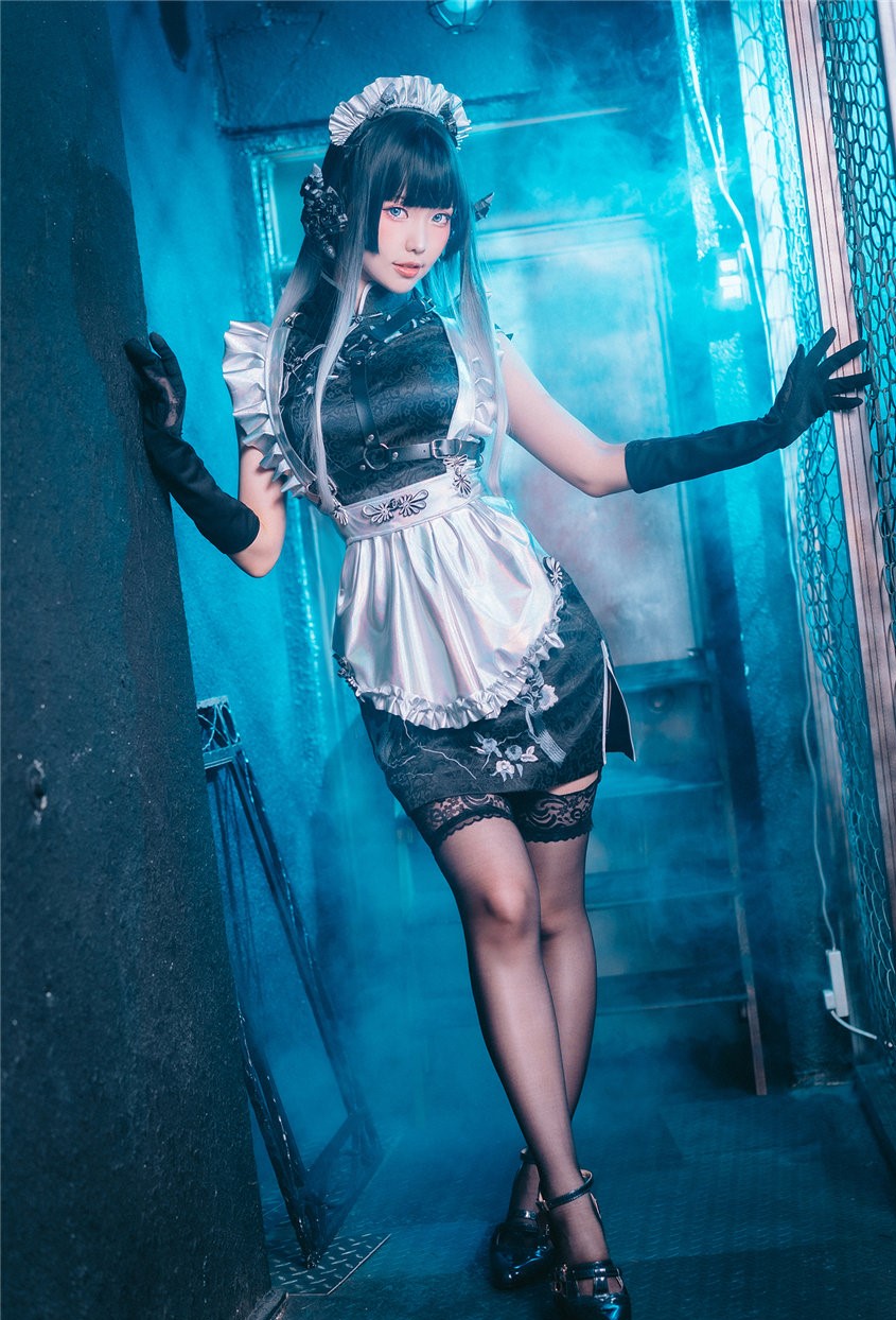 ElyEE子 赛博女仆 Melanite黑榴石 [30P-102MB] 第3张