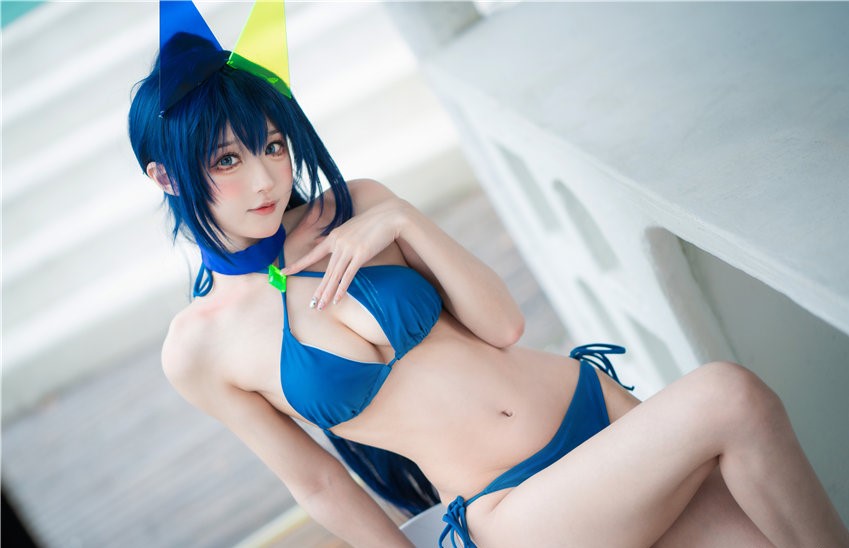 阿包也是兔娘 花园泳装[35P-306MB] 第4张