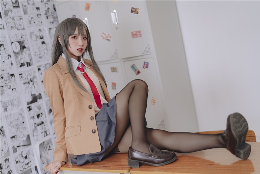 果咩酱w 麻衣校服 [30P-434MB] 第1张