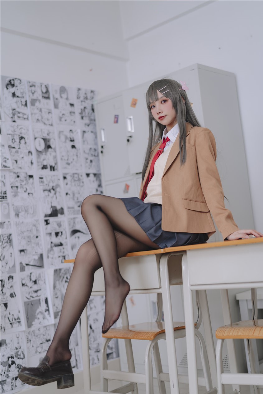 果咩酱w 麻衣校服 [30P-434MB] 第4张