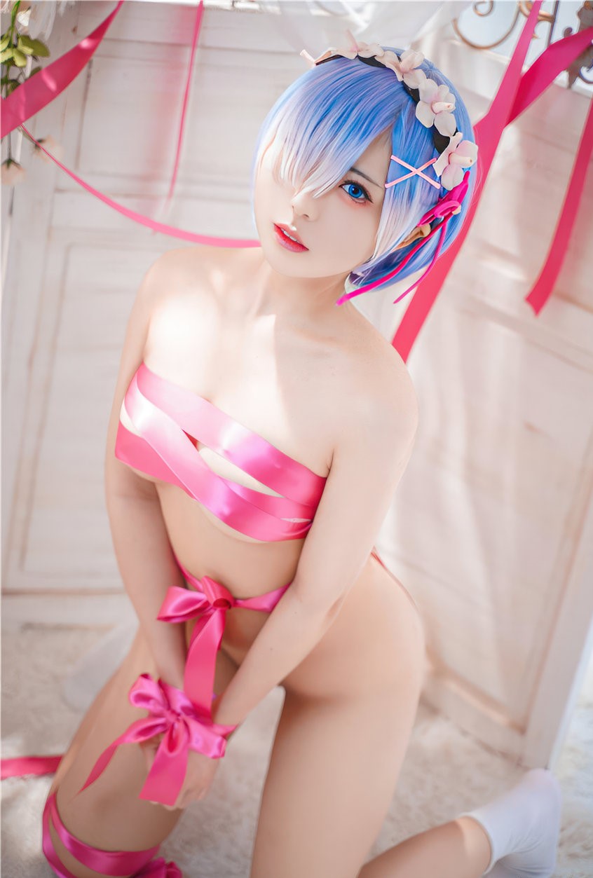 虎森森 蕾姆丝带[46P-413MB] 第2张