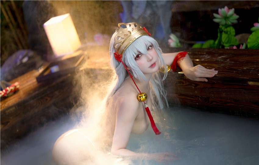 阿包也是兔娘 巫女浴池 [58P1V-2.37GB] 第4张