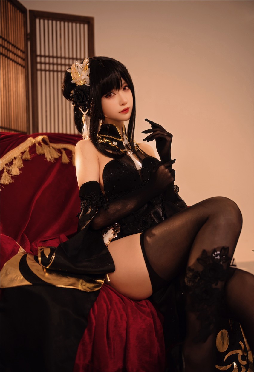 Shika小鹿鹿 碧蓝航线镇海 奇奢花苑 [28P-182MB] 第4张