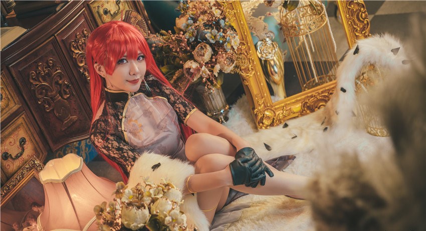 源纱希喵喵喵 君主旗袍 [17P-452MB] 第1张