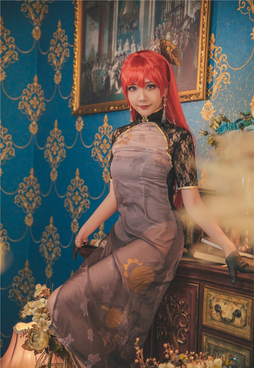 源纱希喵喵喵 君主旗袍 [17P-452MB] 第4张