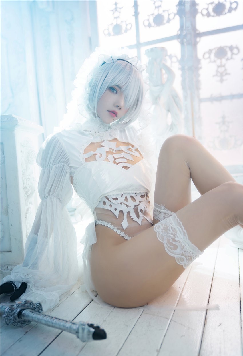 桜桃喵 2b花嫁 [69P-1.52GB] 第1张