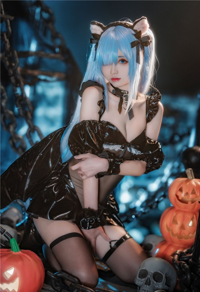 大大卷卷小卷 碧蓝航线雅努斯 万圣喵喵惊悚夜[18P-135MB] 第3张