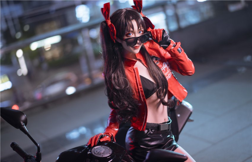 Sakiiii翎柒 机车凛 [9P-76MB] 第1张