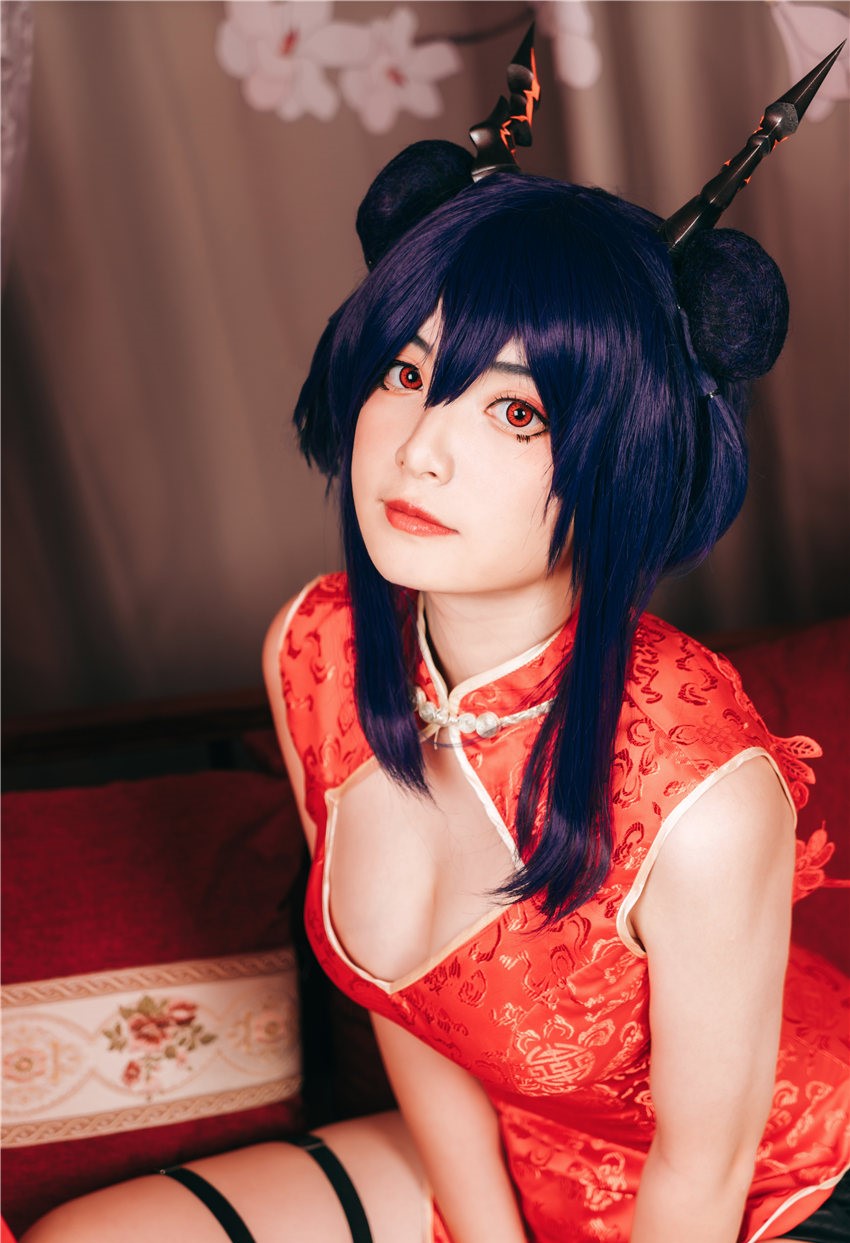 许枳 陈的红色旗袍 [26P-283MB] 第4张