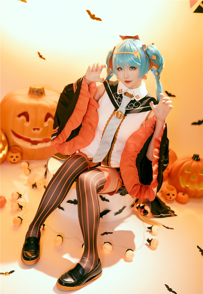 星之迟迟 23年10月计划赠品 万圣节MIKU [53P-306MB] 第3张