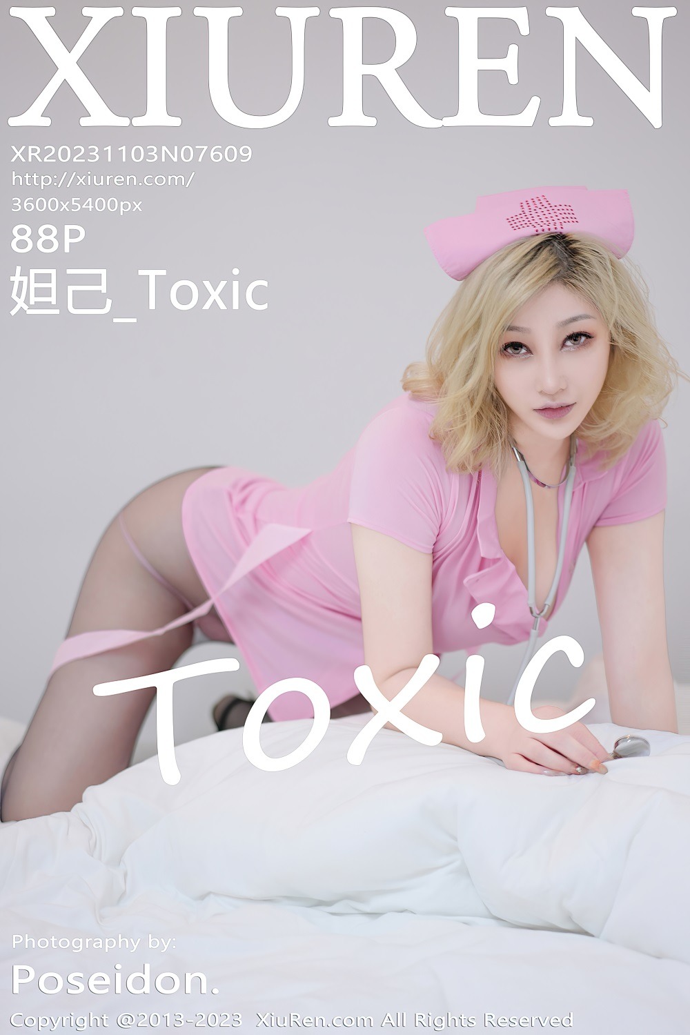 [秀人网] 2023.11.03 No.7609 妲己_Toxic 粉q趣护士服[89P/777MB] 第1张