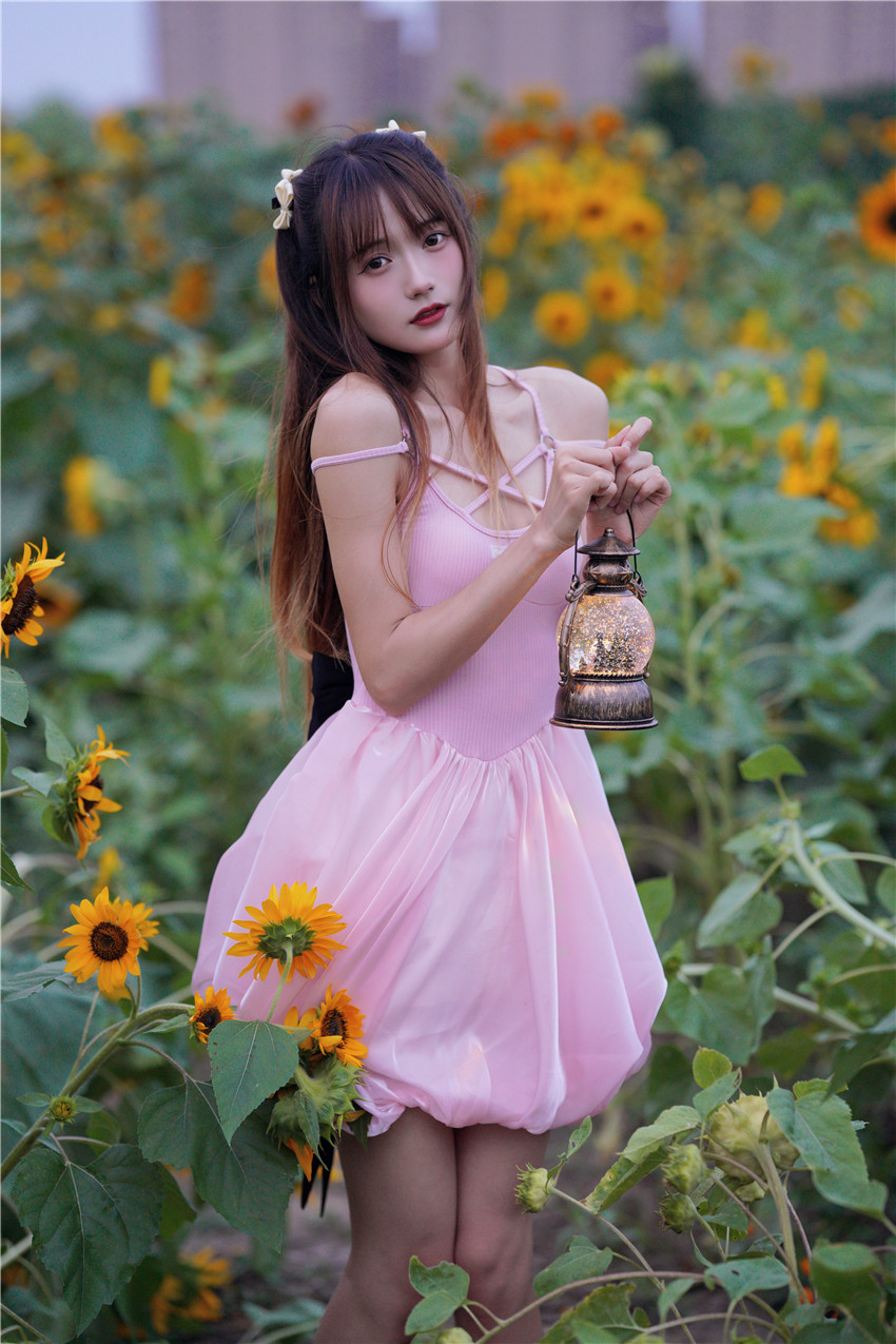 兔子Zzz不吃胡萝卜 蓝调向日葵少女 [28P-316MB] 第2张