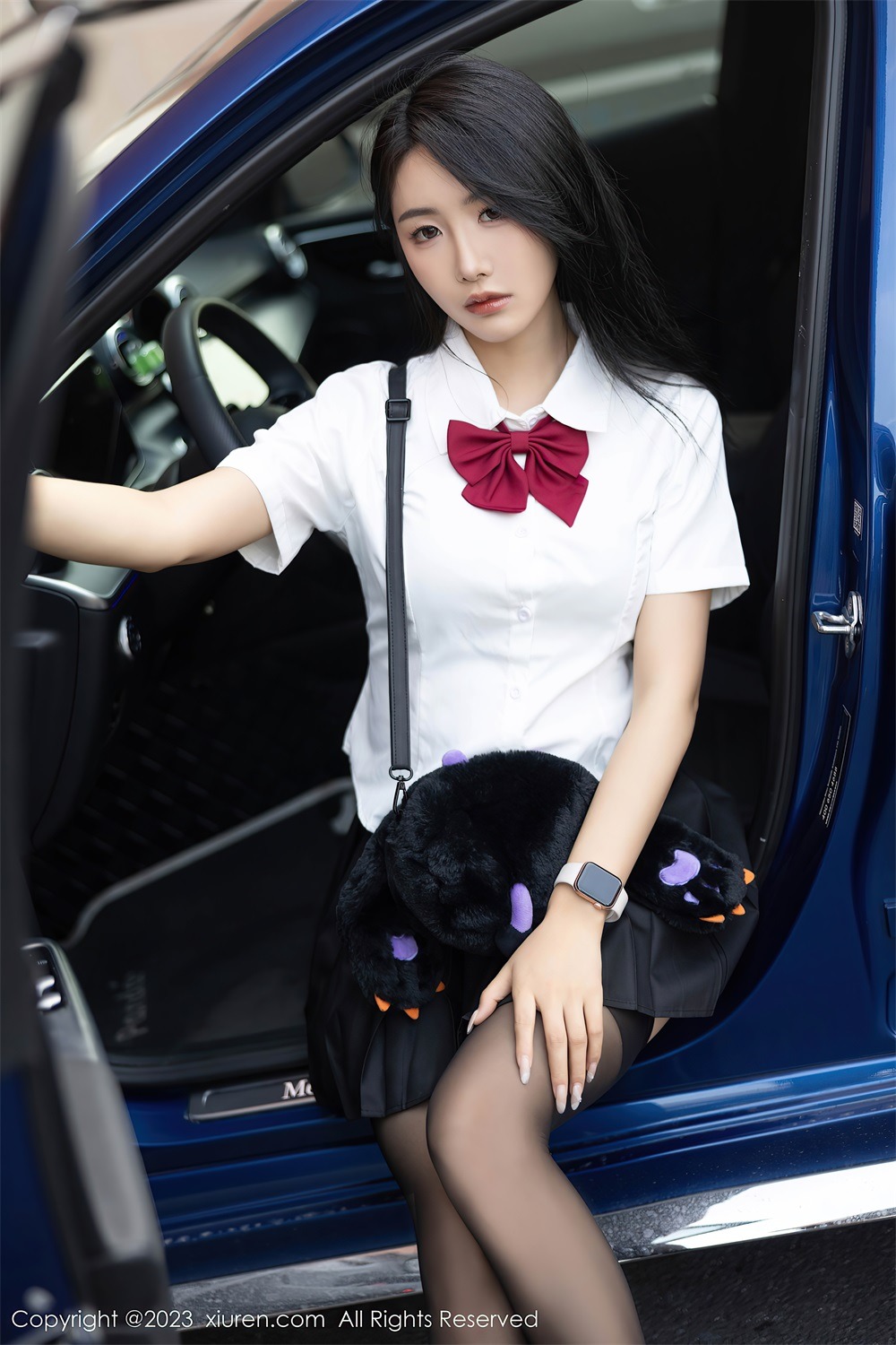 [秀人网] 2023.11.13 No.7653 苏苏阿 黑色短裙[88P/750MB] 第1张