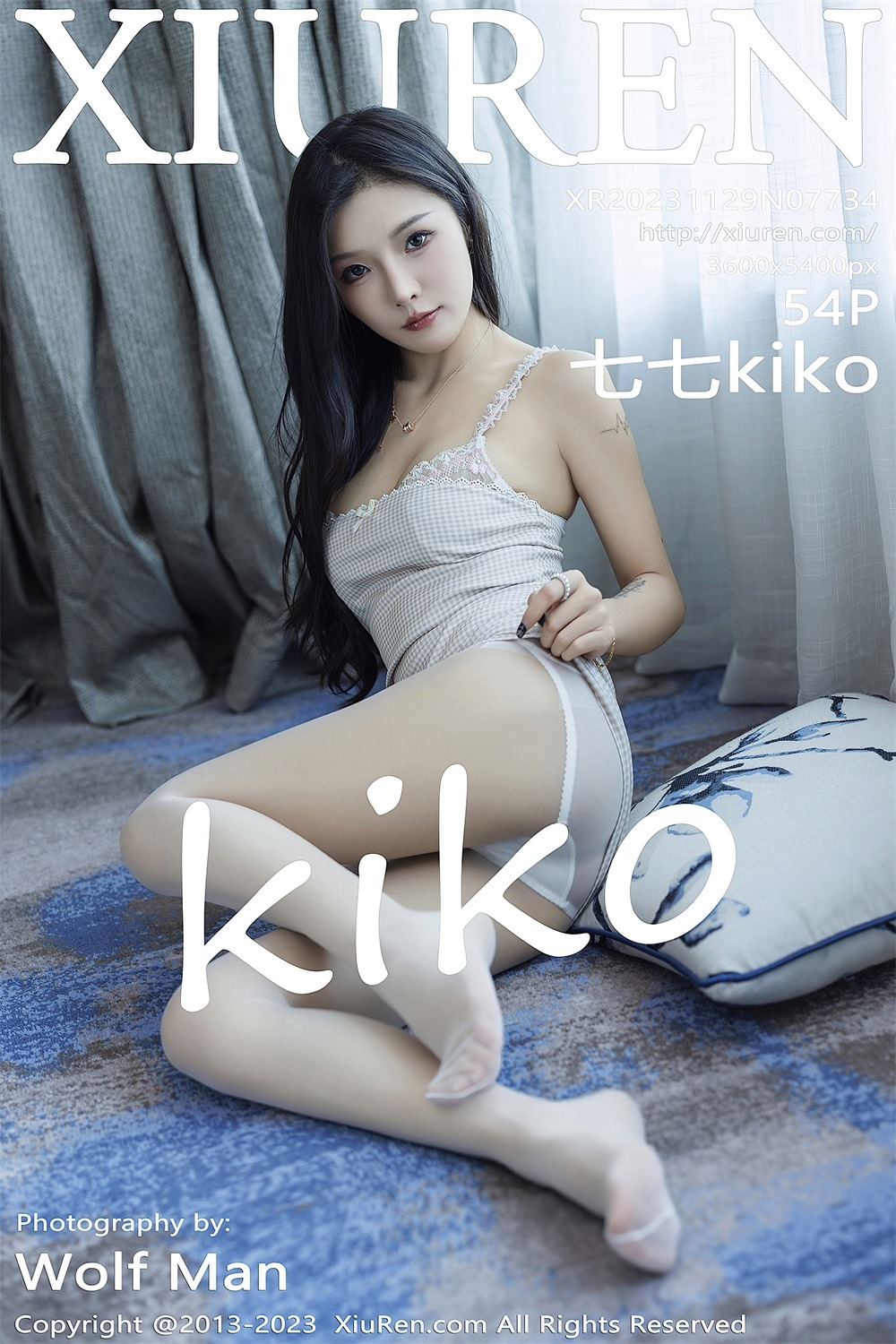 [秀人网] 2023.11.29 No.7734 七七kiko 浅色连夜短裙[55P/537MB] 第1张