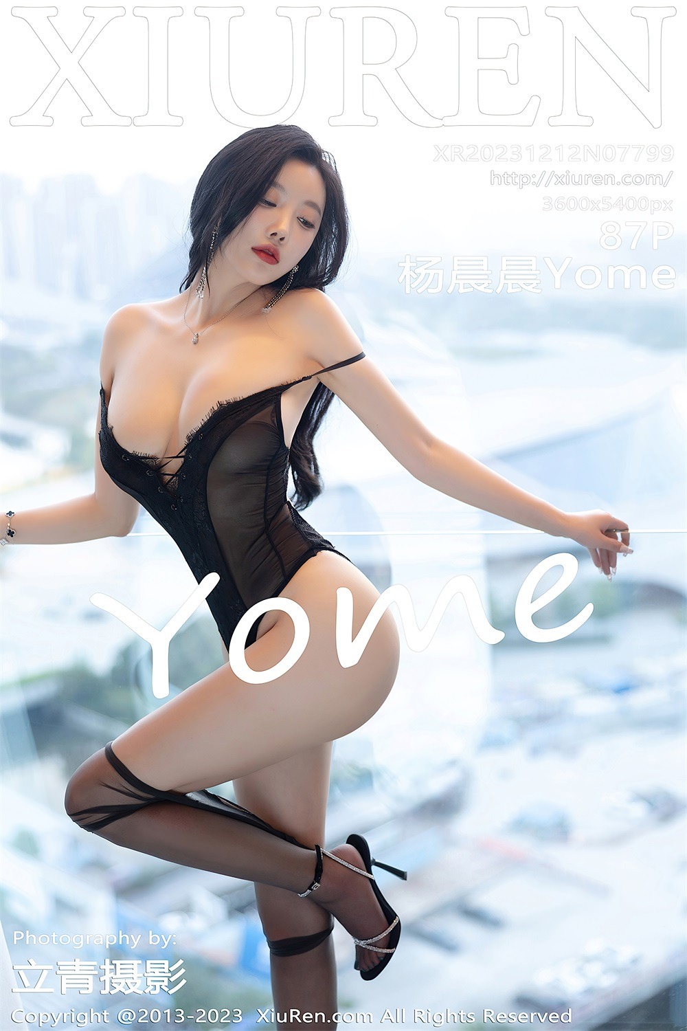 [秀人网] 2023.12.12 No.7799 杨晨晨Yome黑色上衣[88P/786MB] 第1张