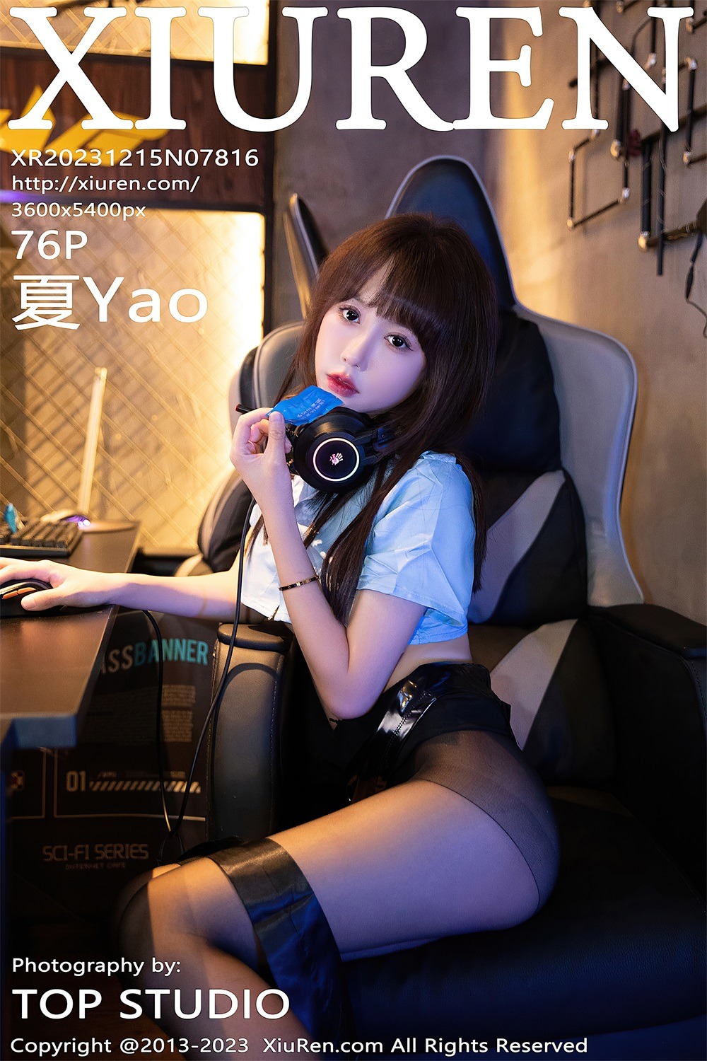 [秀人网] 2023.12.15 No.7816 夏Yao情趣海军服 [77P/758MB] 第1张