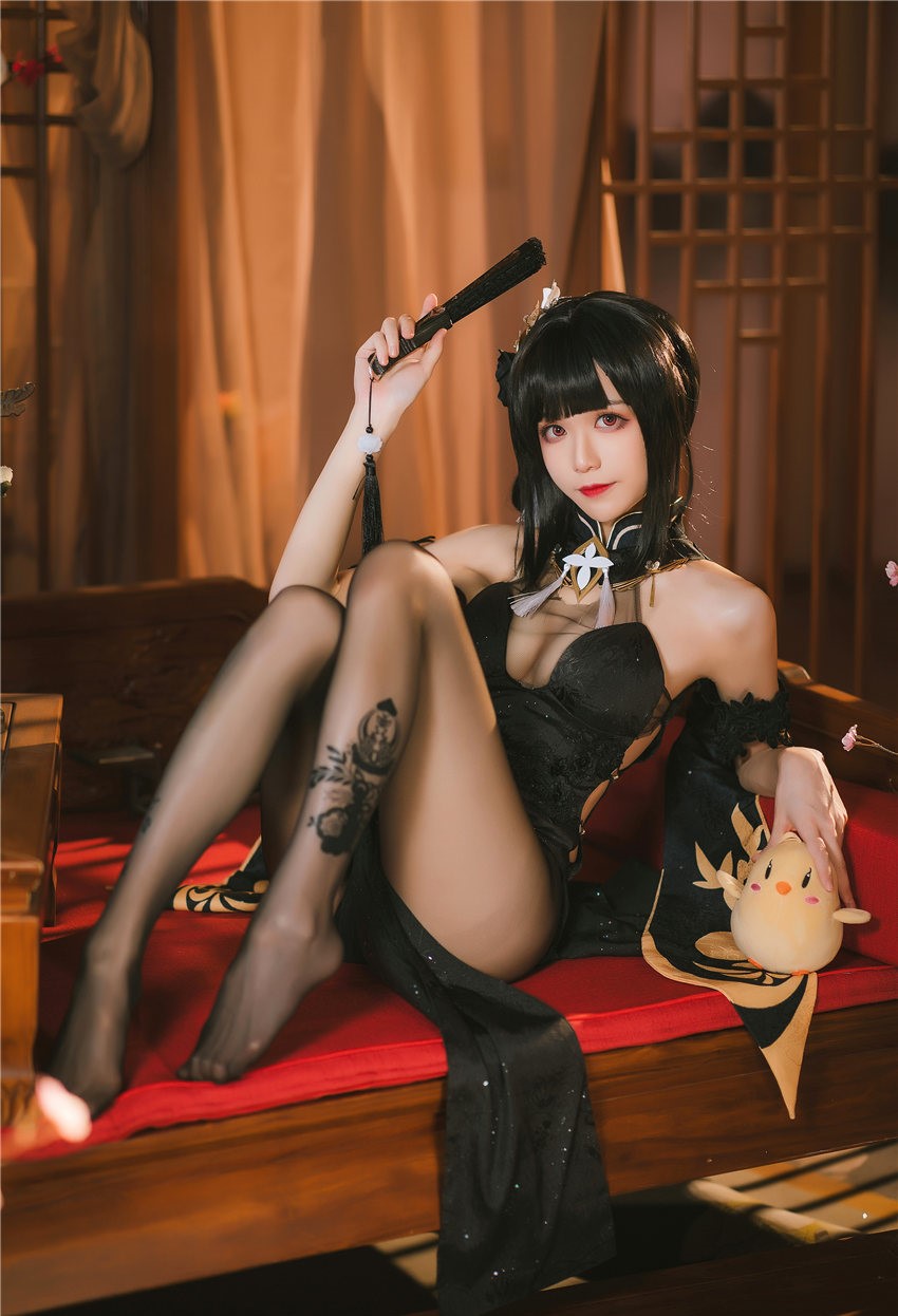 Tomoyo酱 碧蓝航线 镇海旗袍[54P-329MB] 第2张