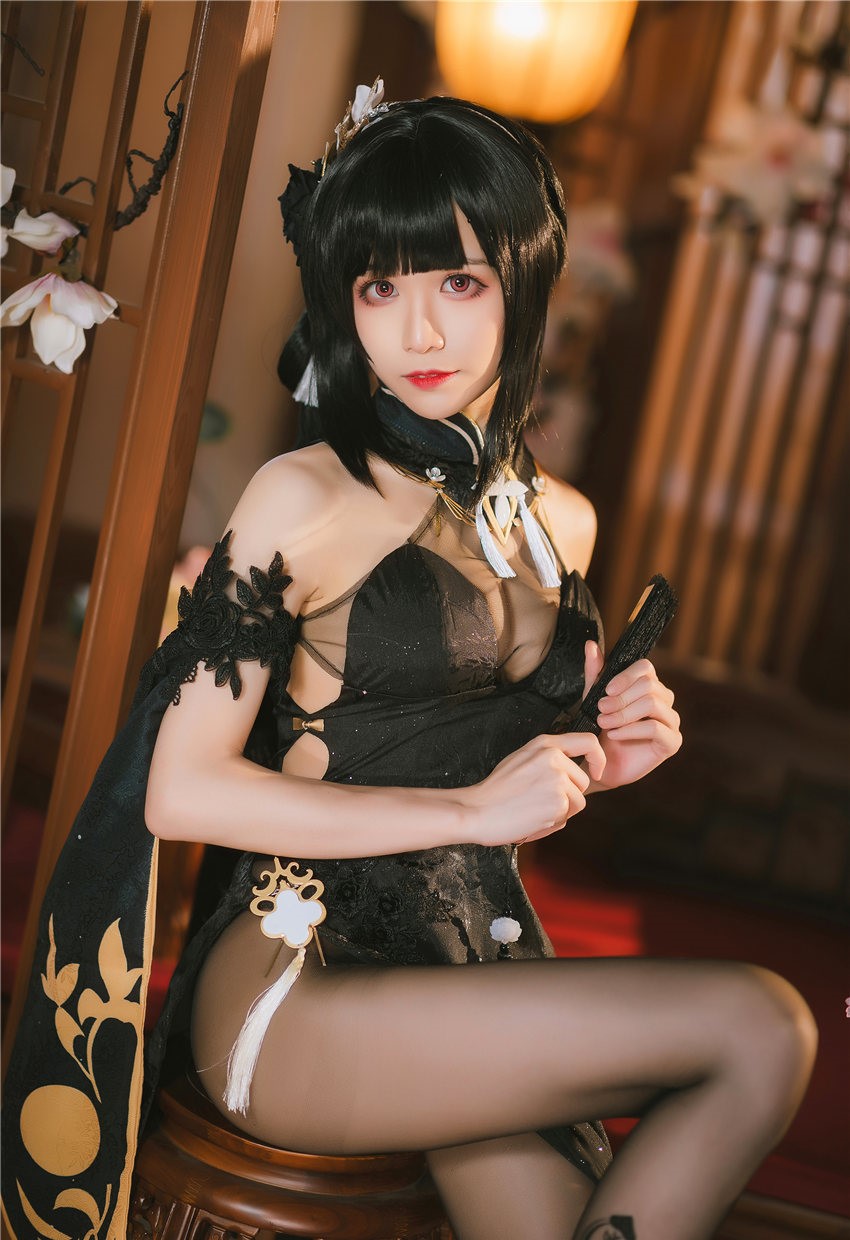 Tomoyo酱 碧蓝航线 镇海旗袍[54P-329MB] 第4张