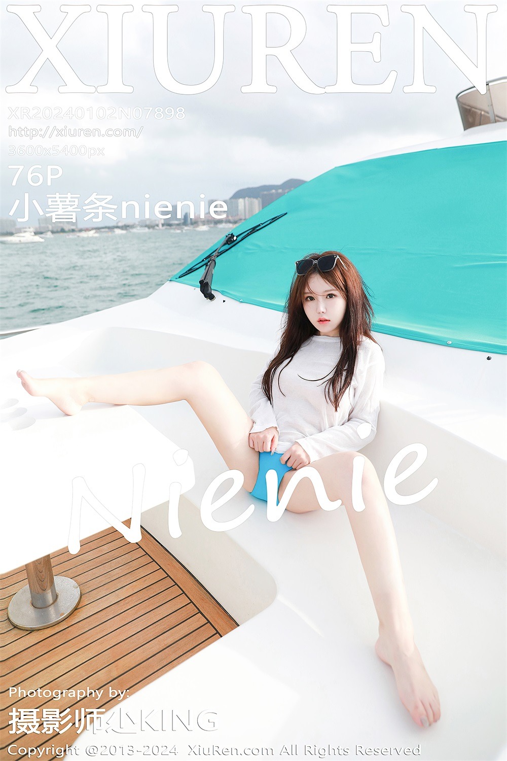 [秀人网] 2024.01.02 No.7898 小薯条nienie 白色薄纱上衣[77P/734MB] 第1张