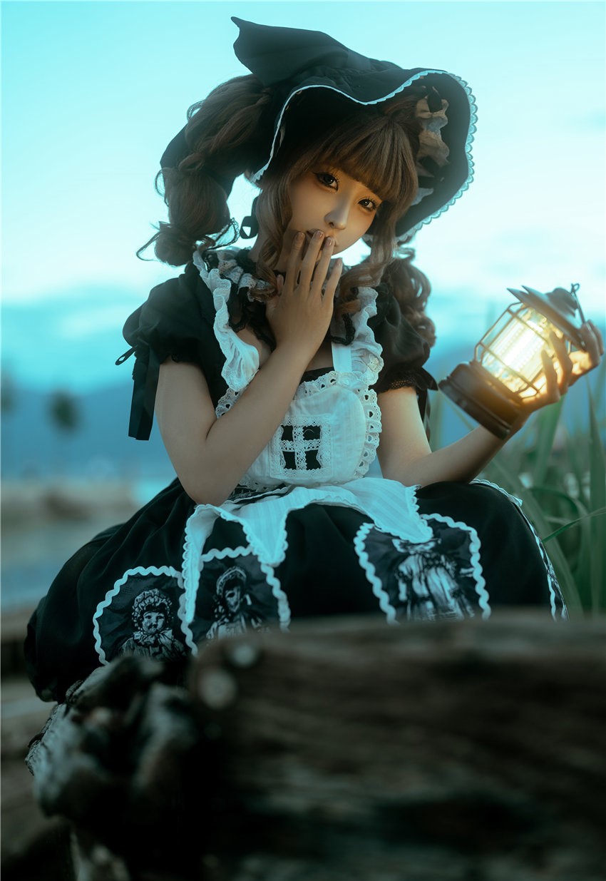 蠢沫沫 洱海黑色[17P-192MB] 第4张