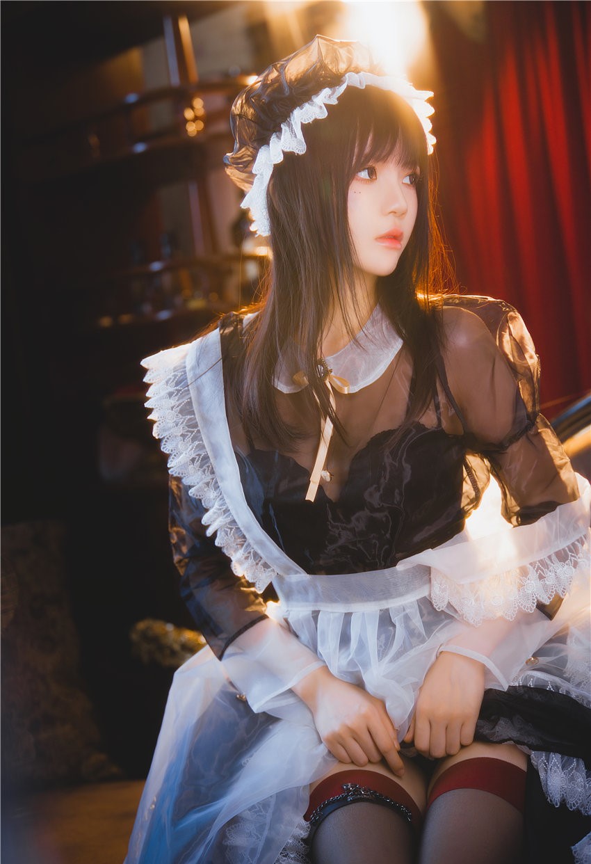 桜桃喵 透明女仆[46P2V-2.60GB] 第3张