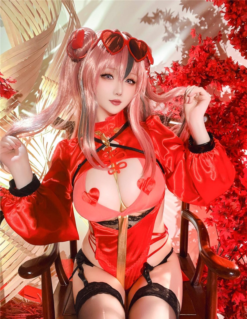 星之迟迟 2024年1月计划C 布莱默顿新年旗袍[84P1V-537MB] 第1张