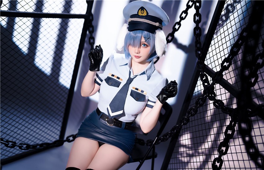 星之迟迟 2024年02月计划C RE0 蕾姆 狗耳警官 [101P1V-3.73GB] 第1张