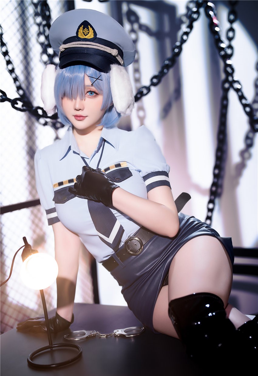 星之迟迟 2024年02月计划C RE0 蕾姆 狗耳警官 [101P1V-3.73GB] 第4张